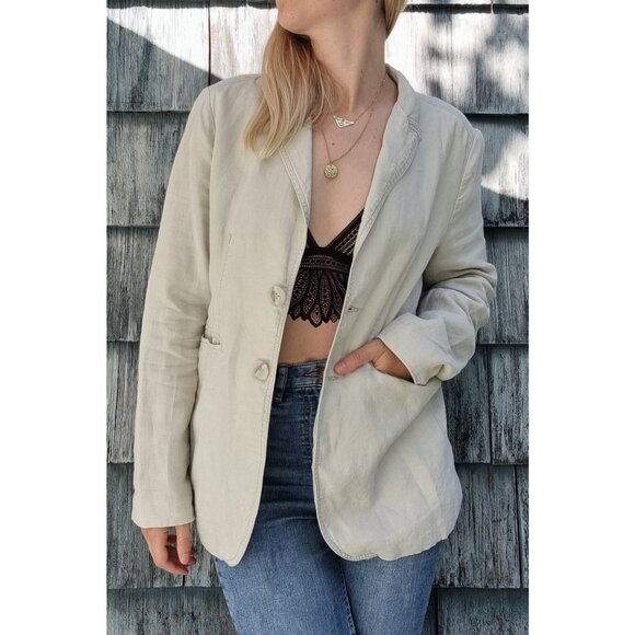 Linen jacket - Picture 1 of 6